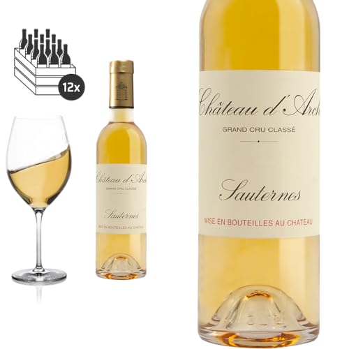 12er Karton 2013 Château d'Arche Sauternes Grand Cru Classé Weißwein Edelsüß von Baron-Fuente