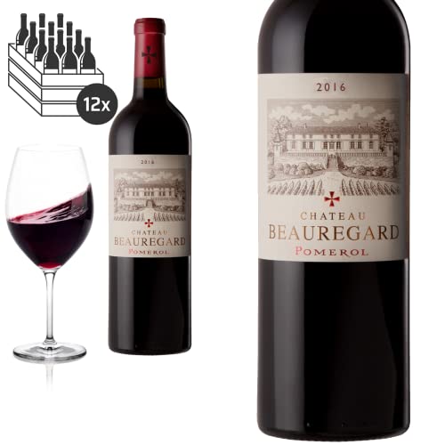 12er Karton 2016 Pomerol Château Beauregard Bio Rotwein 12er Karton 2016 Pomerol Château Beauregard Bio Rotwein von Baron-Fuente