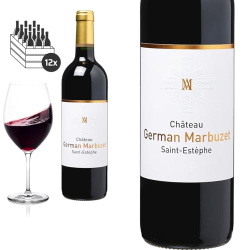 12er Karton 2016 Saint-Estèphe Chateau German Marbuzet - Rotwein von Friedrich Kroté