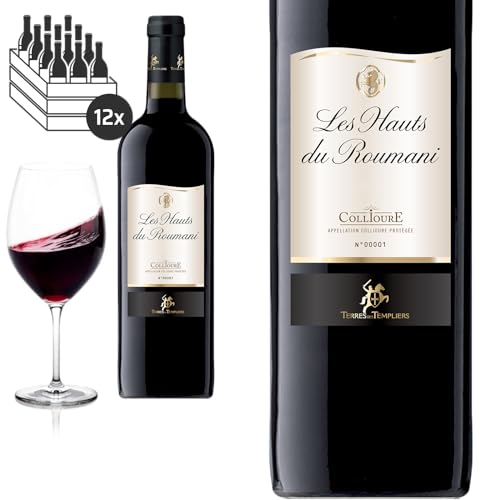12er Karton 2019 Collioure Les Hauts du Roumani von Terres des Templiers - Rotwein 12er Karton 2019 Collioure Les Hauts du Roumani von Terres des Templiers - Rotwein von Baron-Fuente