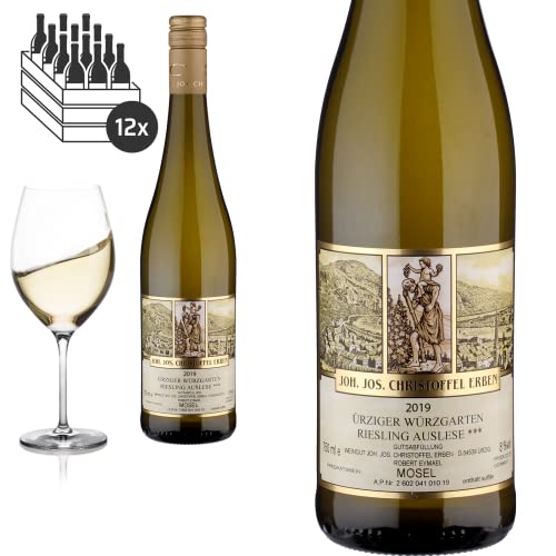 12er Karton 2019 Ürziger Würzgarten Riesling Auslese Joh.Jos Christoffel Erben Weisswein von Baron-Fuente