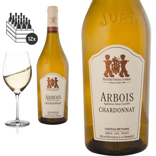 12er Karton 2020 Arbois Jura Chardonnay von Château Béthanie - Weißwein von Friedrich Kroté