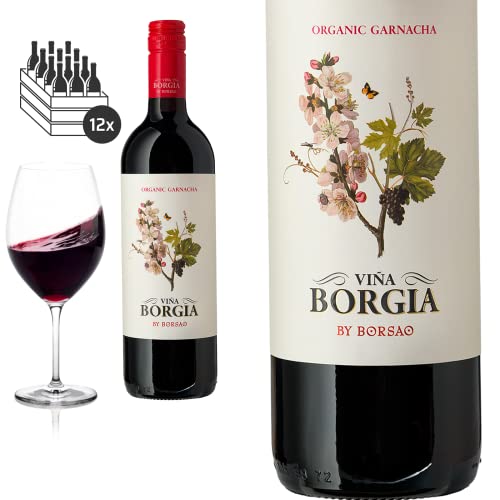 12er Karton 2020 BIO Campo de Borja Vina Borgia - Organico Bodegas Borsao - Rotwein von Baron-Fuente
