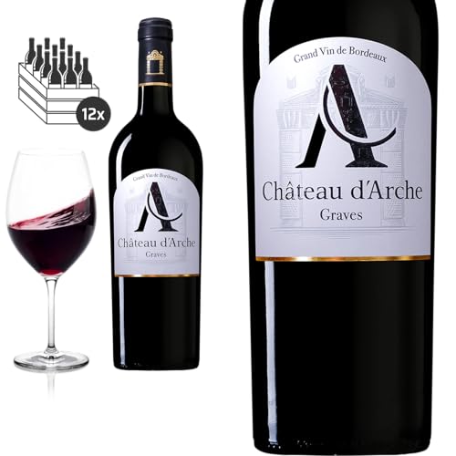 12er Karton 2020 Château d'Arche Graves rouge Rotwein von Baron-Fuente