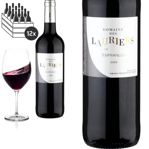 12er Karton 2020 Tempranillo Domaine des Lauriers - Rotwein 12er Karton 2020 Tempranillo Domaine des Lauriers - Rotwein von Baron-Fuente