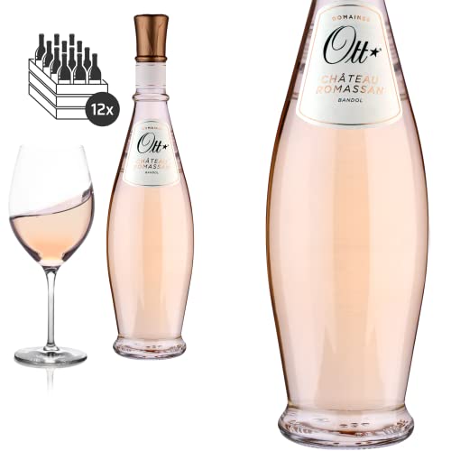 12er Karton 2021 Bandol Rosé Château Romassan von Domaines Ott - Roséwein 12er Karton 2021 Bandol Rosé Château Romassan von Domaines Ott - Roséwein von Baron-Fuente