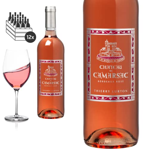 12er Karton 2021 Bordeaux rosé von Château de Camarsac - Rosewein von Baron-Fuente