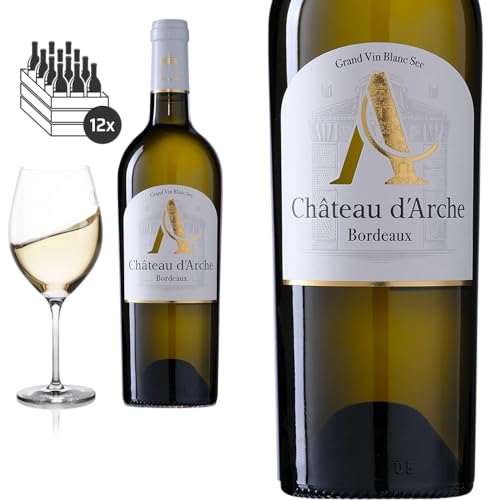 12er Karton 2021 Château d'Arche Bordeaux blanc Weißwein von Friedrich Kroté