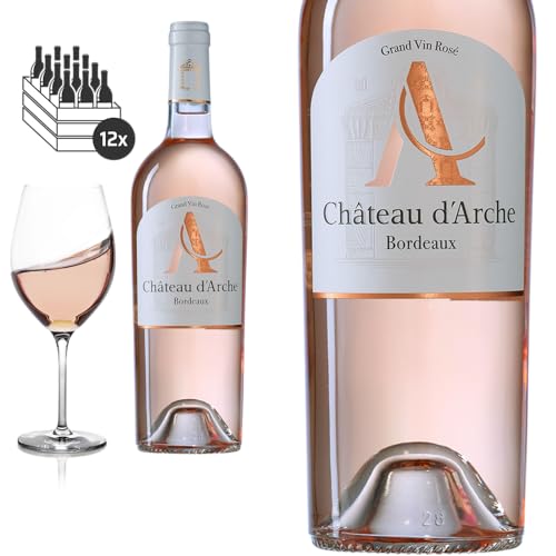 12er Karton 2021 Château d'Arche Bordeaux rosé Roséwein von Baron-Fuente