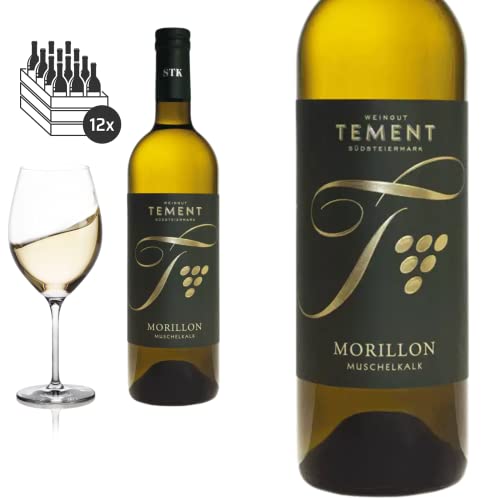 12er Karton 2021 MORILLON MUSCHELKALK von Weingut Tement Südsteiermark - Weißwein von Friedrich Kroté