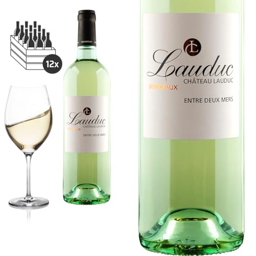 12er Karton 2022 Entre-deux-Mers Bordeaux trocken von Château Lauduc - Weißwein 12er Karton 2022 Entre-deux-Mers Bordeaux trocken von Château Lauduc - Weißwein von Baron-Fuente