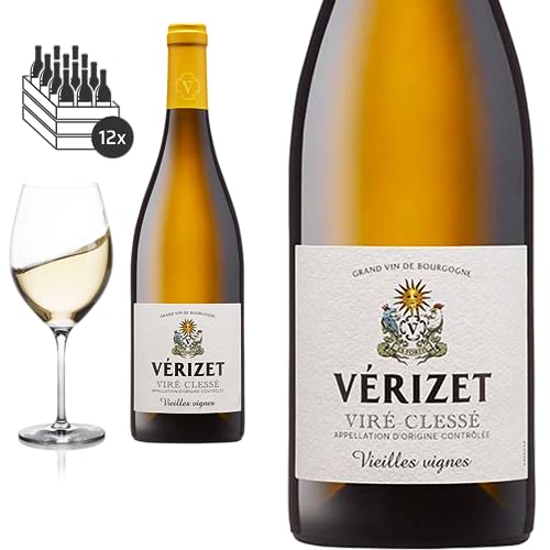 12er Karton 2022 Viré-Clesse Vielles Vignes Chardonnay Cave de Vire - Weißwein 12er Karton 2022 Viré-Clesse Vielles Vignes Chardonnay Cave de Vire - Weißwein von Baron-Fuente
