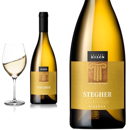 2020 Stegher Chardonnay Riserva DOC Südtirol von Kellerei Bozen/Gries - Weißwein von Friedrich Kroté