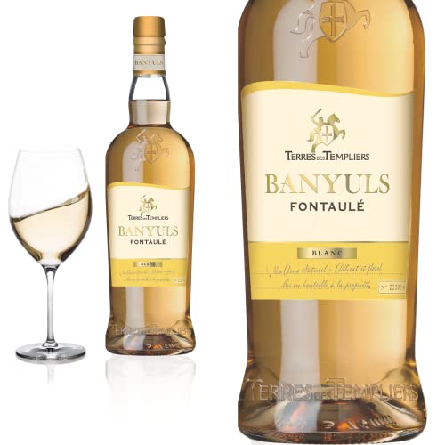 3er Karton Banyuls Fontaulé demi-sec - Terres des Templiers - Weißwein von Friedrich Kroté