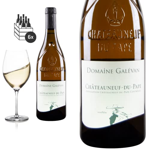 6er Karton 2011 Châteauneuf-du-Pape blanc Domaine Galévan - Weißwein von Friedrich Kroté