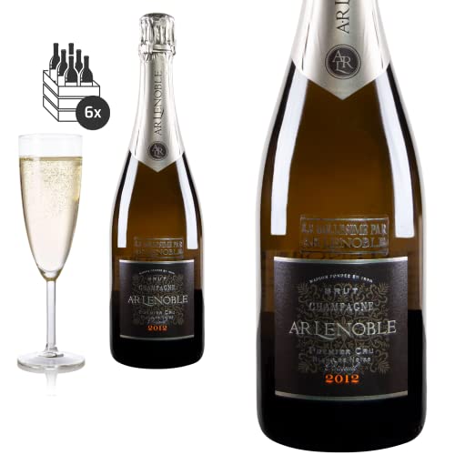 6er Karton 2012 Champagne 1er Cru Brut Blanc de Noir Bisseuil AR Lenoble von Friedrich Kroté