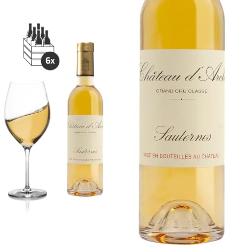 6er Karton 2013 Château d'Arche Sauternes Grand Cru Classé Weißwein Edelsüß von Friedrich Kroté