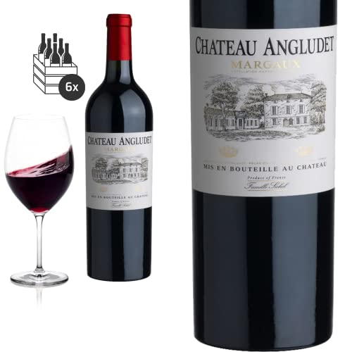 6er Karton 2014 Margaux von Château Angludet - Rotwein von Friedrich Kroté