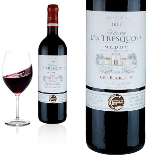 6er Karton 2014 Médoc Cru Bourgeois von Château Les Tresquots - Rotwein 6er Karton 2014 Médoc Cru Bourgeois von Château Les Tresquots - Rotwein von Baron-Fuente