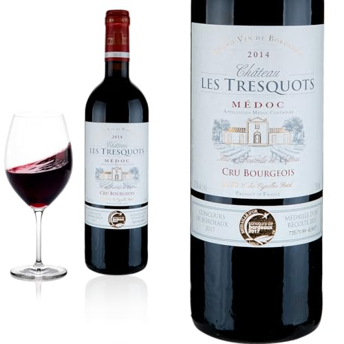 6er Karton 2014 Médoc Cru Bourgeois von Château Les Tresquots - Rotwein von Friedrich Kroté