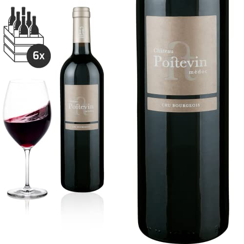 6er Karton 2015 Médoc Château Poitevin »Cru Bourgeois« Rotwein 6er Karton 2015 Médoc Château Poitevin »Cru Bourgeois« Rotwein von Baron-Fuente