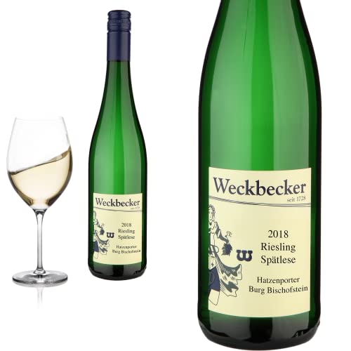 6er Karton 2018 Bio Riesling Spätlese lieblich Weingut Weckbecker Weißwein 6er Karton 2018 Bio Riesling Spätlese lieblich Weingut Weckbecker Weißwein von Baron-Fuente