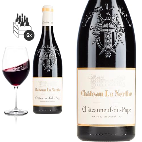 6er Karton 2018 Châteauneuf-du-Pape von Château la Nerthe - Rotwein 6er Karton 2018 Châteauneuf-du-Pape von Château la Nerthe - Rotwein von Baron-Fuente