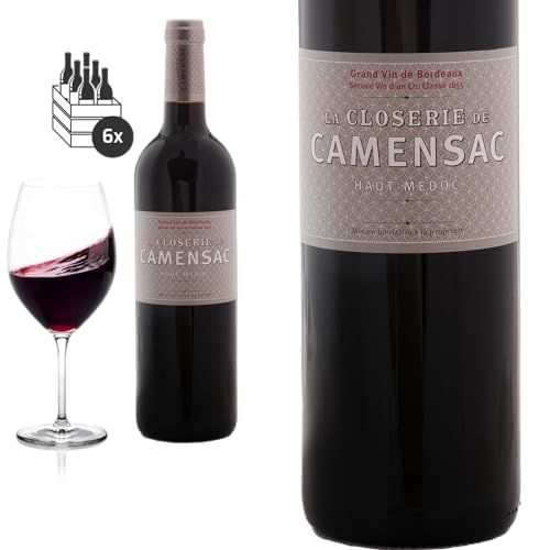 6er Karton 2018 Haut Médoc LA CLOSERIE DE CAMENSAC - Rotwein 6er Karton 2018 Haut Médoc LA CLOSERIE DE CAMENSAC - Rotwein von Baron-Fuente