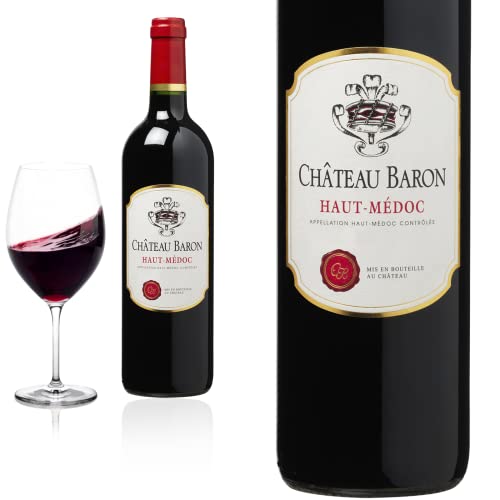 6er Karton 2019 Haut-Médoc Château Baron - Rotwein von Baron-Fuente