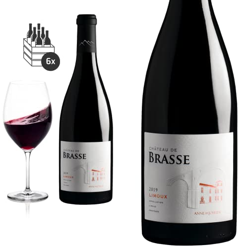 6er Karton 2019 Limoux rouge von Château de Brasse - Rotwein von Baron-Fuente