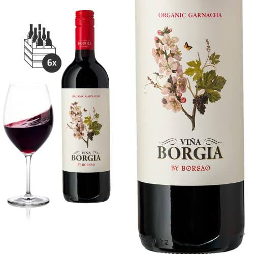 6er Karton 2020 BIO Campo de Borja Vina Borgia - Organico Bodegas Borsao - Rotwein von Friedrich Kroté