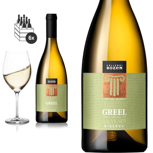 6er Karton 2020 Greel Sauvignon Blanc Riserva DOC Südtirol von Kellerei Bozen/Gries Weißwein von Friedrich Kroté
