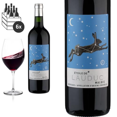 6er Karton 2020 Malbec Bordeaux Etoile de Lauduc trocken von Château Lauduc - Rotwein 6er Karton 2020 Malbec Bordeaux Etoile de Lauduc trocken von Château Lauduc - Rotwein von Baron-Fuente