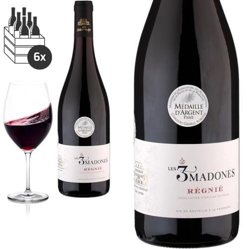 6er Karton 2020 Régnié Les 3 Madones von Cave du Château des Loges - Rotwein 6er Karton 2020 Régnié Les 3 Madones von Cave du Château des Loges - Rotwein von Baron-Fuente