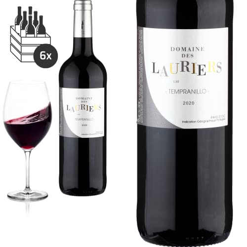 6er Karton 2020 Tempranillo Domaine des Lauriers - Rotwein von Baron-Fuente