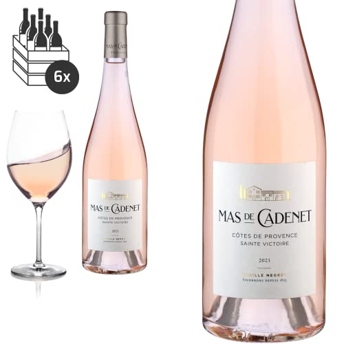 6er Karton 2021 Bio Côtes de Provence Saint Victoire von Mas de Cadenet - Roséwein 6er Karton 2021 Bio Côtes de Provence Saint Victoire von Mas de Cadenet - Roséwein von Baron-Fuente