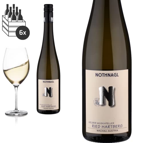 6er Karton 2021 Gelber Muskateller Hartberg von Weingut Nothnagl Wachau - Weißwein 6er Karton 2021 Gelber Muskateller Hartberg von Weingut Nothnagl Wachau - Weißwein von Baron-Fuente