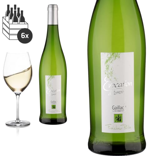 6er Karton 2022 Gaillac EVOCATION du Terroir von Vinovalie - Weißwein von Baron-Fuente