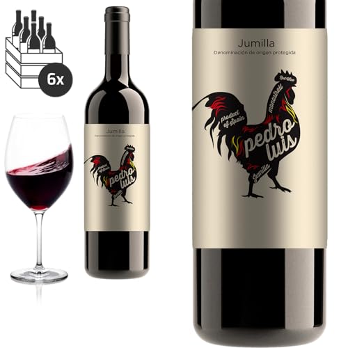 6er Karton 2022 Jumilla Monsatrell Gallo Pedro Luis von Bodega Alceno - Rotwein von Baron-Fuente