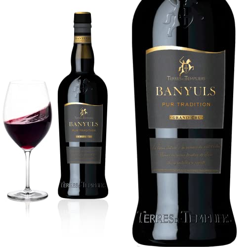 Banyuls Grand Cru Pur Tradition demi-sec von Terres des Templiers- Rotwein von Friedrich Kroté