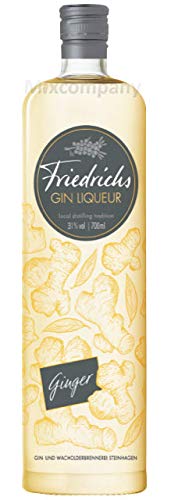 Friedrichs Gin Liqueur Ginger 0,7l 700ml (31% Vol)- [Enthält Sulfite] von Friedrichs-Friedrichs