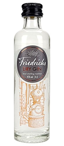 Friedrichs Dry Gin Mini 4cl (45% Vol) -[Enthält Sulfite] von Friedrichs