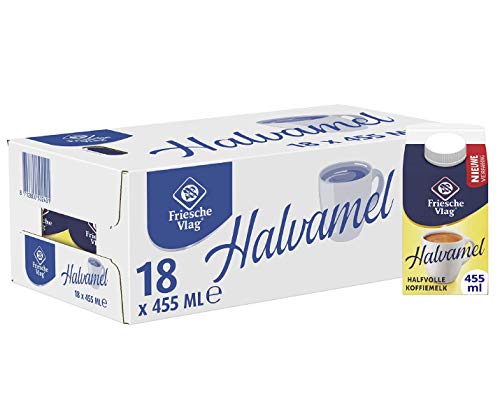 Friesche Vlag Koffiemelk Halvamel 18 x 455 ML Friesche Vlag Koffiemelk Halvamel 18 x 455 ML von Friesche Vlag