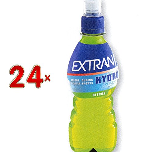 Extran Hydro Citrus PET 24 x 330 ml Flasche (Isotonisches Getränk mit Zitronengeschmack) von FrieslandCampina