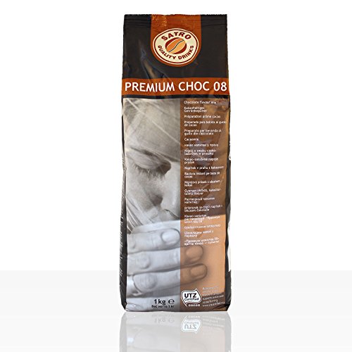 Satro Premium Choc 08 Kakao 14%, 10 x 1000 g Trinkschokoladen Pulver 10 Kg von SATRO