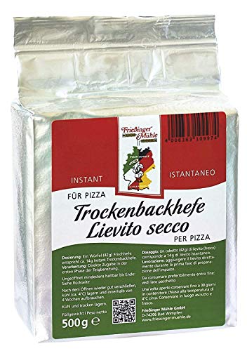 Trockenbackhefe für Pizza Koch und Backzutaten für die Küche 500g Trockenbackhefe für Pizza Koch und Backzutaten für die Küche 500g von Frießinger Mühle GmbH