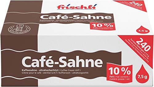 Frischli Kaffeesahne 10% sorgt für einen vollmundigen Kaffee 1800g von Frischli