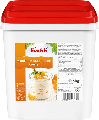 Frischli Mandarine-Mascarpone Creme ein einzigartiges Dessert-Highlight 5000g Frischli Mandarine-Mascarpone Creme ein einzigartiges Dessert-Highlight 5000g von frischli Milchwerke GmbH