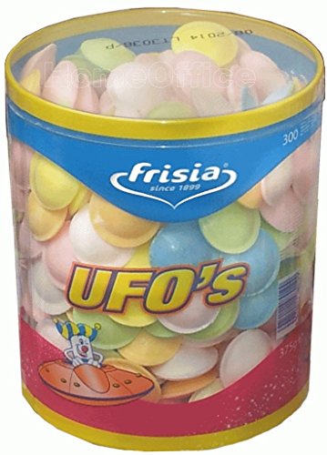 Frisia Kunststoff-UFO's (britische fliegende Untertassen), 300 Stück von Frisia