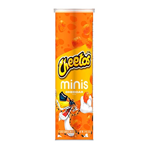 Cheetos Minis, Cheddar, 103 ml Kanister Cheetos Minis, Cheddar, 103 ml Kanister von Frito Lay